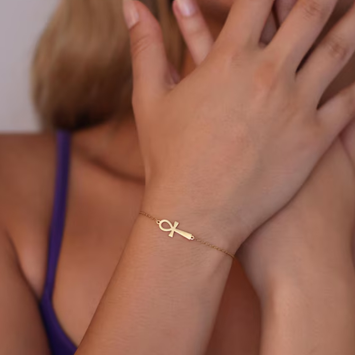 Women Accessories Egypt - Египетский браслет с крестом Анк для