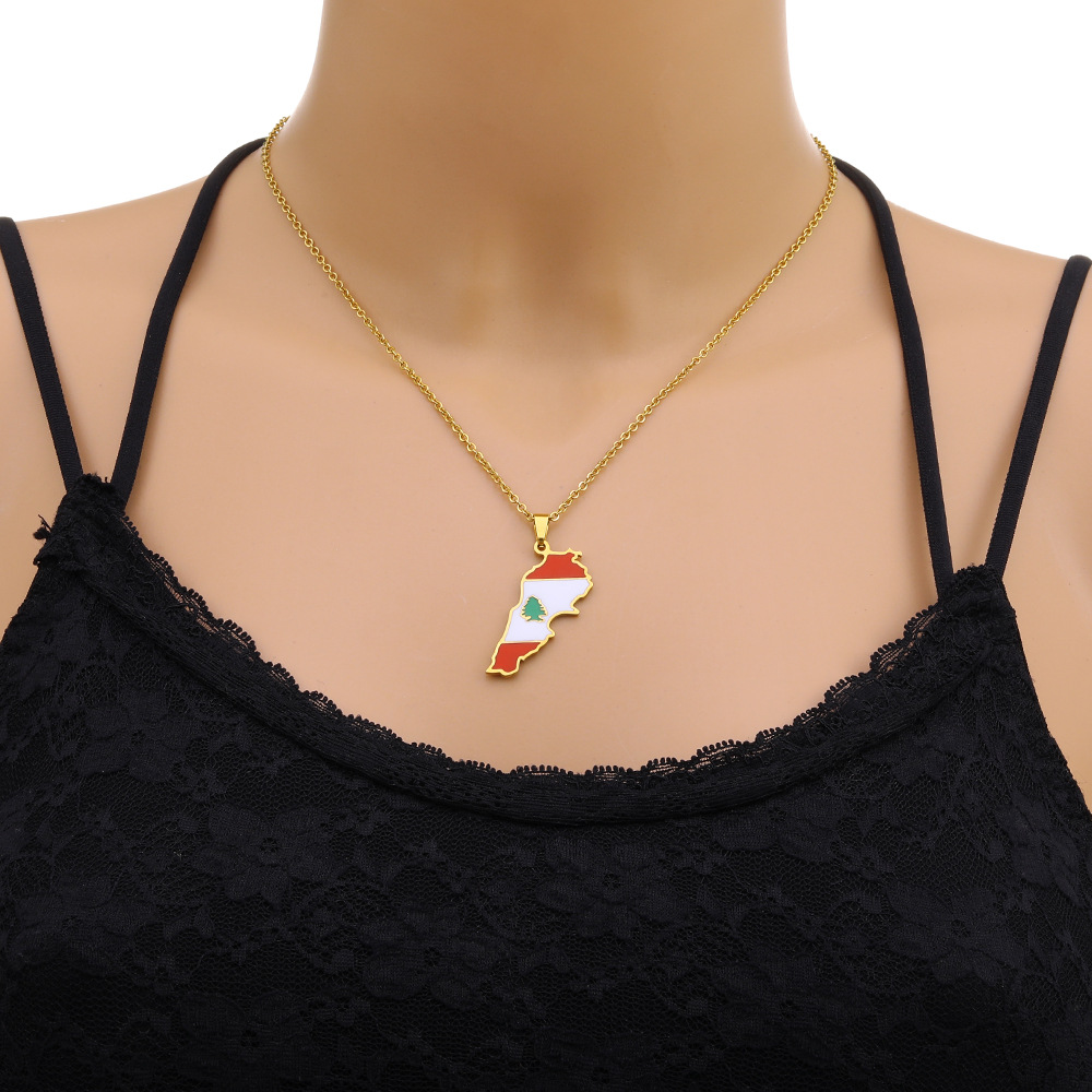 Women Accessories Lebanon - Хит продаж, ретро-ливанское ожерелье с подвеской