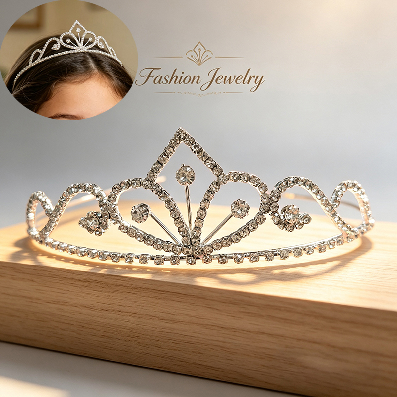 Серебряная корона со стразами, – обзор и цена Women'S Vintage Accessories