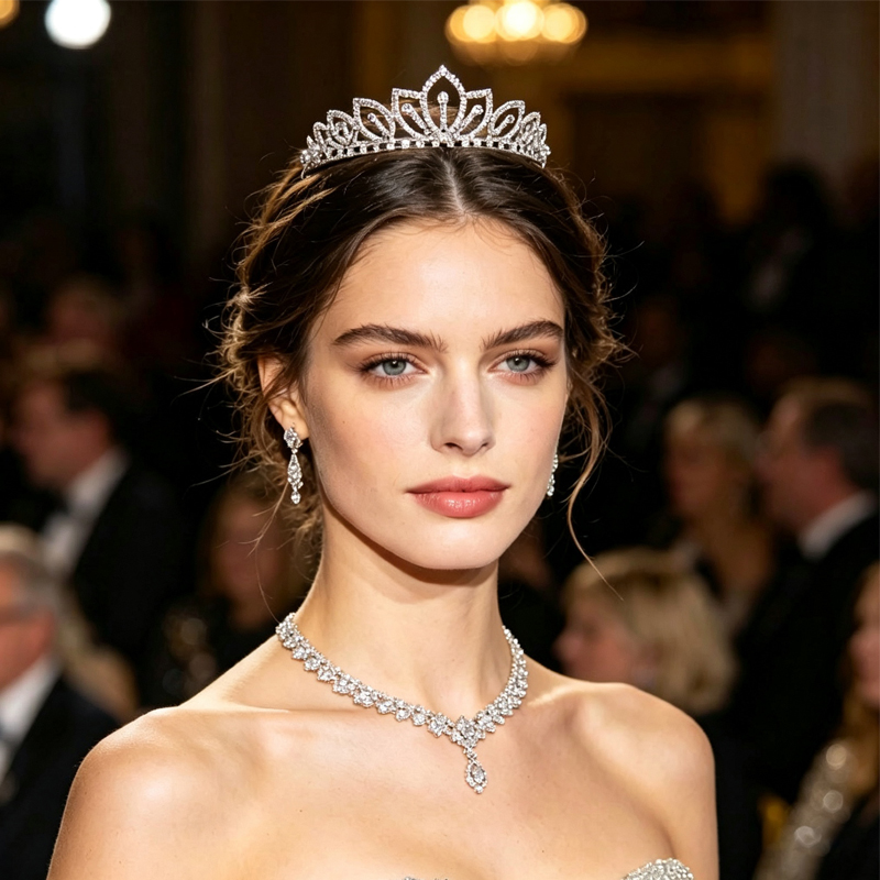 Серебряная корона с блестящими – обзор и цена Women'S Vintage Accessories