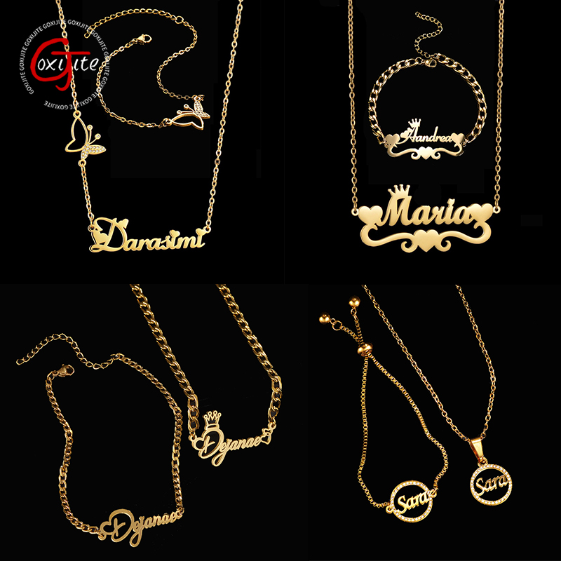 Goxijite ожерелье с именем на  – обзор и цена Women Accessories Name