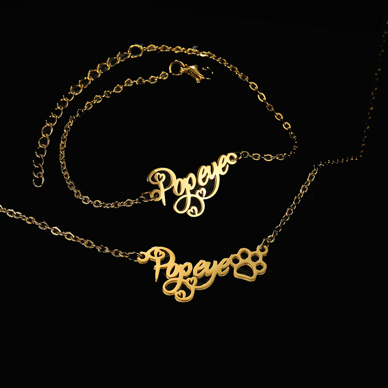 Goxijite ожерелье с именем на  – обзор и цена Women Accessories Name